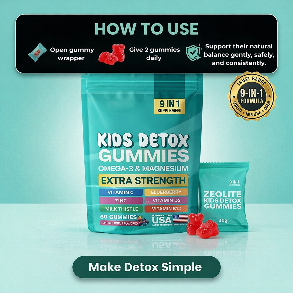 DailyClean Kids™ Zeolite Gummies